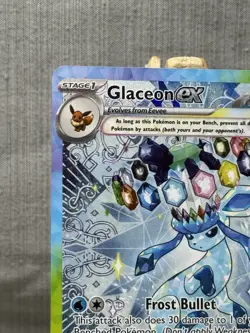Pokemon TCG Glaceon EX 150/131 Prismatic Evolutions SIR - Image 2