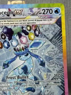 Pokemon TCG Glaceon EX 150/131 Prismatic Evolutions SIR - Image 3