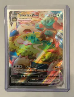 Snorlax VMAX 142/202 Sword & Shield Holo VMAX Rare NM - Image 1