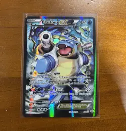 Blastoise EX XY122 XY Black Star Promo Full Art Holo EN 2016 180HP - Image 1