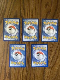 Pokemon TCG Mew 011/025 Celebrations Holo Set of 5 LP - Image 2