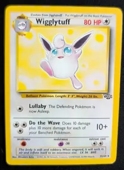 Pokemon Jungle Wigglytuff 32/64 Non Holo Rare MP - Image 1