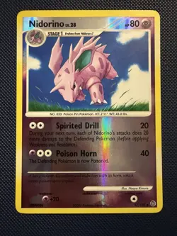 Nidorino 57/132 Secret Wonders Reverse Holo Pokemon - Image 1