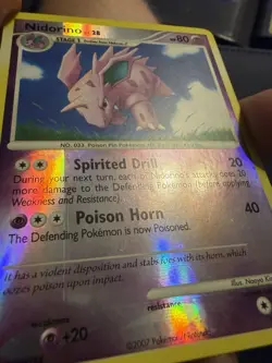 Nidorino 57/132 Secret Wonders Reverse Holo Pokemon - Image 2