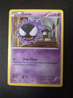 Gastly 58/162 Common BREAKthrough Pokemon Lightly Played - Image 1