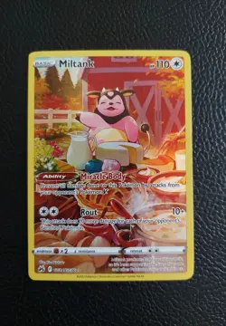 Pokemon TCG Miltank GG24/GG70 Crown Zenith: Galarian Gallery NM/LP - Image 1
