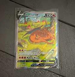 Pokemon TCG Charizard V SWSH260 Sword & Shield Promo Holo English 2022 220HP - Image 1