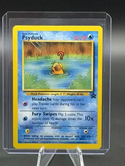 Pokemon TCG Wizards Of The Coast Psyduck Black Star Promo #20 See Pics - Image 3