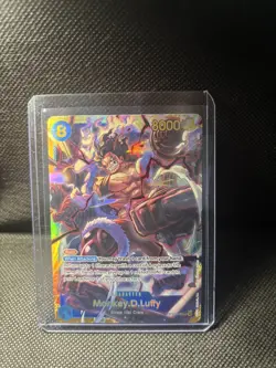 Monkey.D.Luffy [Gear 4] OP11-118 SEC, (otton), one piece card, tag sp sec alt - Image 1