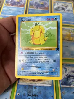 Pokemon Binder Collection Psyduck Golduck Cards WOTC XY Sun & Moon Sword - Image 3