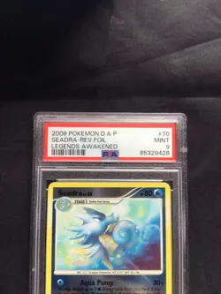 Pokemon Cards: Legends Awakened Reverse Holo: Seadra 70/146 PSA 9 - Image 3