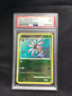 Pokemon Cards: Legends Awakened Reverse Holo: Lileep 105/146 PSA 9 - Image 1