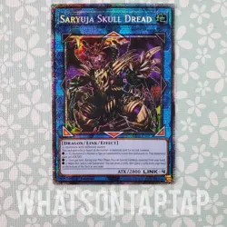 Yugioh Card Saryuja Skull Dread RA05-EN053 Starlight 1st Ed Rarity Collection 5 - Image 1