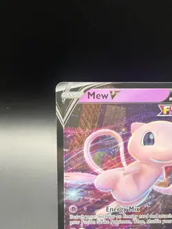 Mew V 060/159 SWSH: Crown Zenith Ultra Rare Holo Fusion Strike Pokemon Card TCG - Image 3