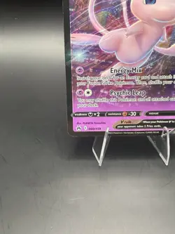 Mew V 060/159 SWSH: Crown Zenith Ultra Rare Holo Fusion Strike Pokemon Card TCG - Image 5