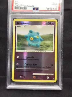 Pokemon Cards: Majestic Dawn Reverse Holo: Bronzor 52/100 PSA 9 - Image 2