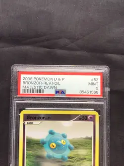 Pokemon Cards: Majestic Dawn Reverse Holo: Bronzor 52/100 PSA 9 - Image 3
