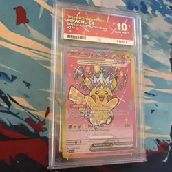 Pokemon TCG Pikachu ex 277/217 Ascended Heroes Ace 10 🔥 - Image 2