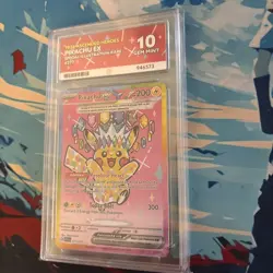 Pokemon TCG Pikachu ex 277/217 Ascended Heroes Ace 10 🔥 - Image 3