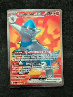 Pokemon TCG: Pitch Black - Rampardos EX 100/84 Full Art - Image 1