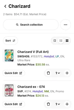 Pokemon TCG Charizard V 153/172, Charizard Ex SVP 074 READ DESC - Image 5