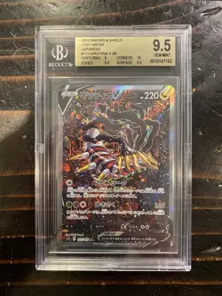 Pokemon 2023 Giratina V 111 Lost Abyss Japanese BGS 9.5 Gem Mint - Image 1