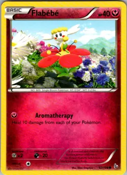 Flabebe Flashfire 62/106 Common Pokemon Near Mint - Image 1