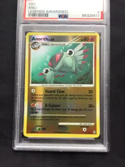 Pokemon Cards: Legends Awakened Reverse Holo: Anorith 46/146 PSA 9 - Image 2
