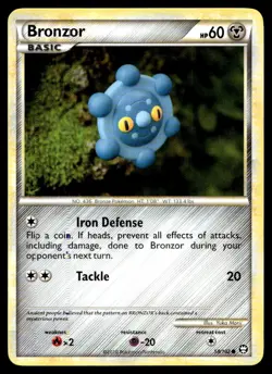 Bronzor Triumphant Common 58/102 2010 Pokemon TCG - Image 1