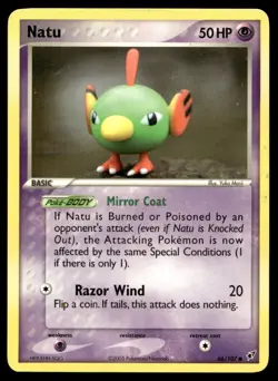Yuka Morii Natu 66/107 Deoxys MP Pokemon TCG - Image 1