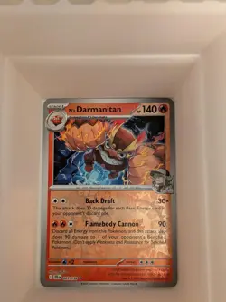 N'S DARMANITAN 027 JOURNEY TOGETHER 159 UC POKEMON REVERSE HOLO NM/M - Image 1