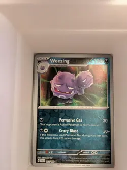 WEEZING 092/159 JOURNEY TOGETHER UC POKEMON REVERSE HOLO NM/M - Image 1