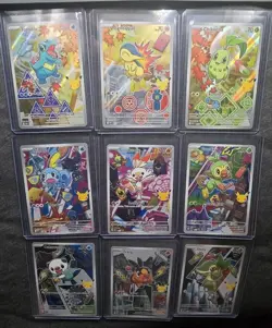 Pokemon TCG: Complete Set of 9 First Partner Illustration Collection Series 2 - Image 1