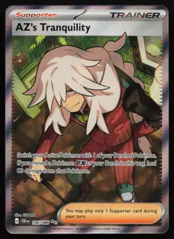 AZ's Tranquility 106/086 Chaos Rising TRAINER POKEMON NM 2026 - Image 1