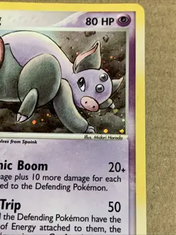 Grumpig #6/97 EX Dragon Holo Pokemon TCG English WOTC E-Reader Vintage LP - Image 4
