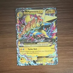 The Pokemon Company M Manectric EX 24/119 Phantom Forces Full Art Ultra Rare LP - Image 1