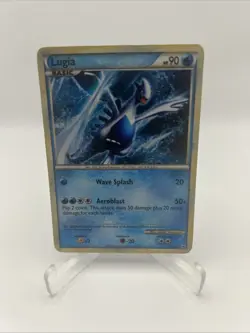 DAMAGED HGSS02 Lugia HeartGold SoulSilver Promo Holo Pokemon TCG 2010 - Image 1