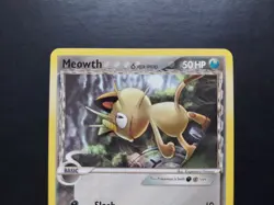 Pokemon - Meowth 71/110 Common Ex Holon Phantoms - Image 2