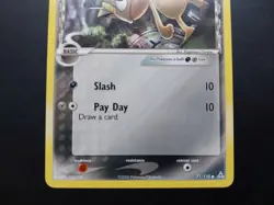 Pokemon - Meowth 71/110 Common Ex Holon Phantoms - Image 3