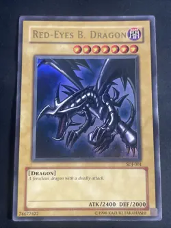 Red-Eyes B. Dragon - SDJ-001 - Ultra Rare - Unlimited Edition - mp - Image 1