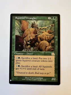 Squirrel Wrangler - MTG The List: Prophecy - NM - Image 1
