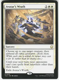 Avatar's Wrath 12 Rare Avatar: The Last Airbender Magic: The Gathering Near Mint - Image 1