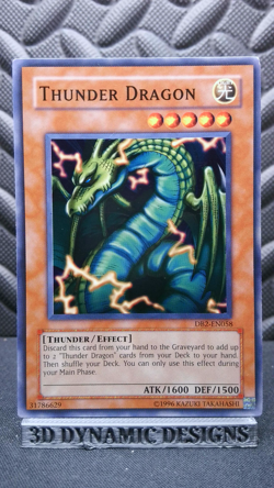 | Yugioh Thunder Dragon DB2-EN058 Dark Beginning 2 NM- 🔥 | - Image 1