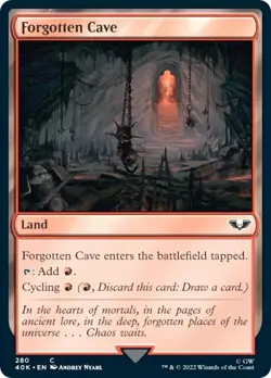 MTG Foil - Forgotten Cave (Surge Foil) - 280 / NM / English - Image 1