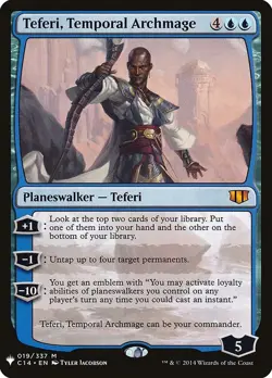 MTG Teferi, Temporal Archmage - 19 / English / Lightly Played - Image 1