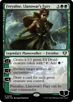 MTG Freyalise, Llanowar's Fury - 290 / English / Near Mint - Image 1