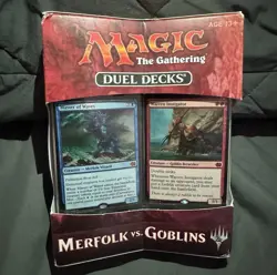 MTG Goblin Chieftain Duel Deck Merfolk vs. Goblins NM-Mint Condition - Image 1