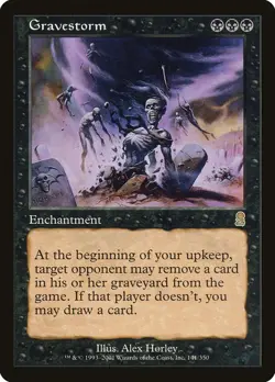 MTG Gravestorm - 141 / English / Heavily Played - Image 1