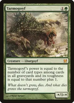 MTG Foil - Tarmogoyf - 166 / LP / English - Image 1