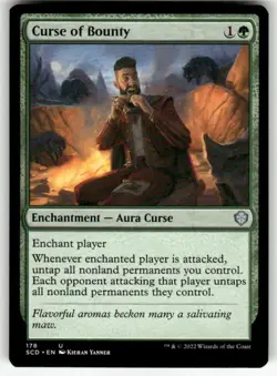 CURSE OF BOUNTY #178 MTG STARTER COMMANDER DECKS UNCOMMON - Image 1